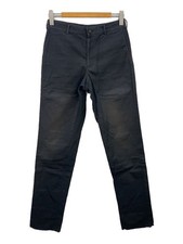 COMME des GAR ONS HOMME Wool 2-Pleated Trousers, Size M, Cotton, NVY, Solid Colo