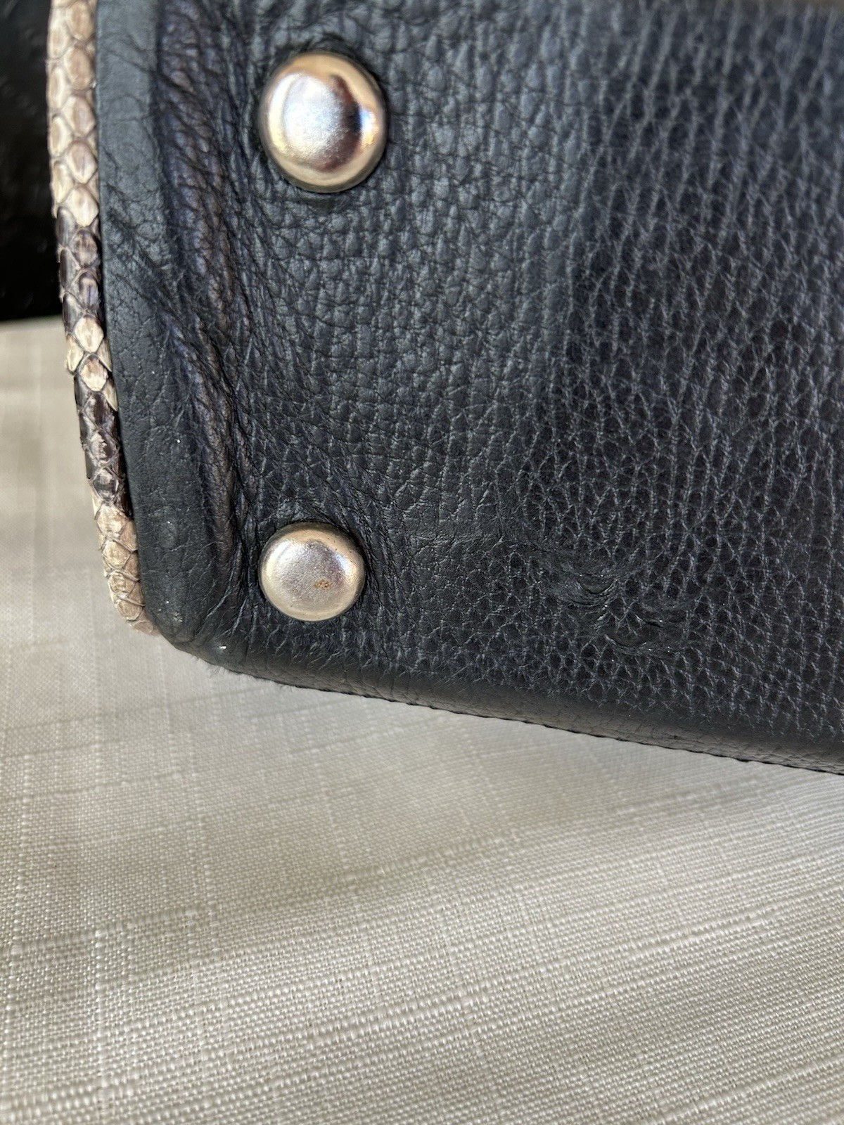 Rugero By Rodgers Python Handbag - image 5