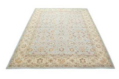 New Blue Oriental Handmade Hand-Tufted 100% Wool Soft Area Rug Carpet
