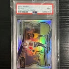 2024 Panini Select - Snapshots Bo Nix #17 Silver Prizm (RC) PSA 9 Mint