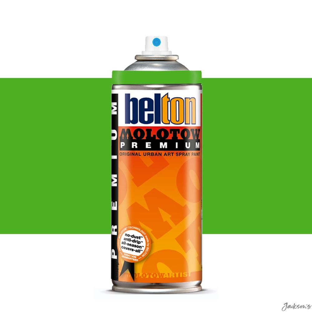 Molotow Belton Premium Spray Paint 400ml Cliff Green 157 For Art Projects