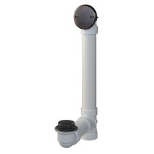 Keeney K630PVCVB Foot Lock Stop Bathtub Drain Kit, 1.5 Inch, Venetian Bronze