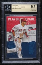 2020 Topps Topps Player of the Decade Mike Trout #MT-5 BGS 9.5 GEM MINT 0a2