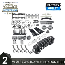 G4KF 2.0T Engine Overhaul Rebuild Kit - Crankshaft Rods Timing For Hyundai KIA