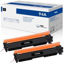 2 PK CF294A 94A Toner Cartridge for HP LaserJet Pro M118dw MFP M 148fdw M148dw
