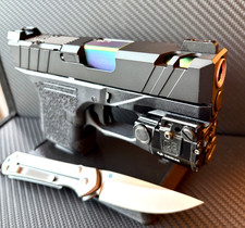 Glock 26 Gen 3 Slide Trijicon RMR Cut Complete Tactical G26 Upper  FREE KNIFE