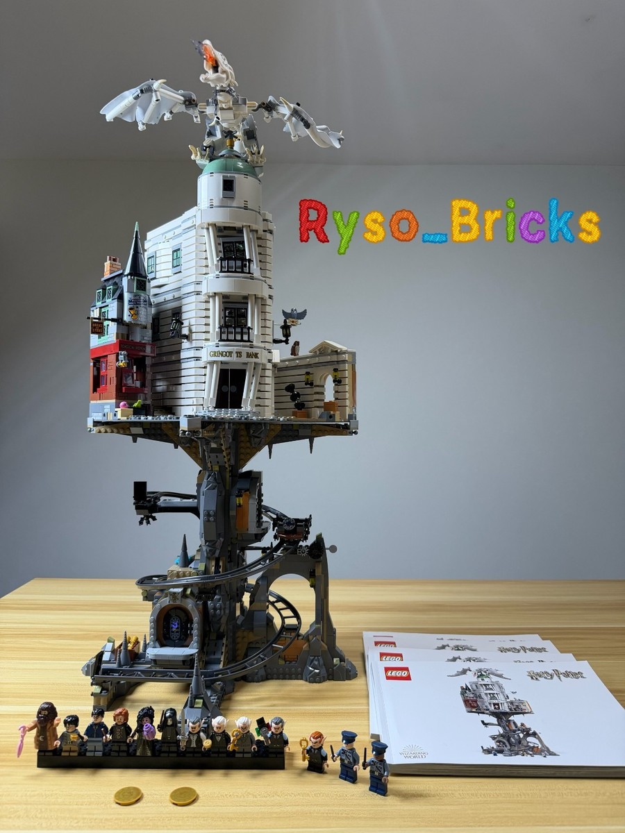 LEGO 76417 Gringotts Wizarding Bank COMPLETE w/ Instructions NO