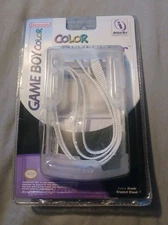 OFFICIAL LICENSED Nintendo Gameboy Color Game System Protector & Strap CLEAR NEW