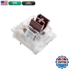 Granvela Outemu Brown Switches 70 Pack 3-Pin for Mechanical Keyboard