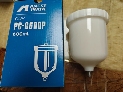 ANEST IWATA PC-G600P-2 600mL Plastic Cup For WS400 LS400 KIWAMI4 WIDER4, etc
