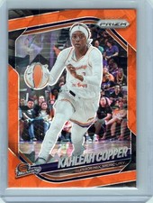 2025 Panini Prizm WNBA Kahleah Copper #62 Orange Ice