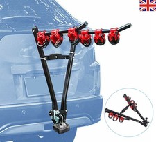 Heavy Duty 3 Bicycle Rear Tow Bar Bike Car Cycle Carrier Rack Hatchback Car/Van