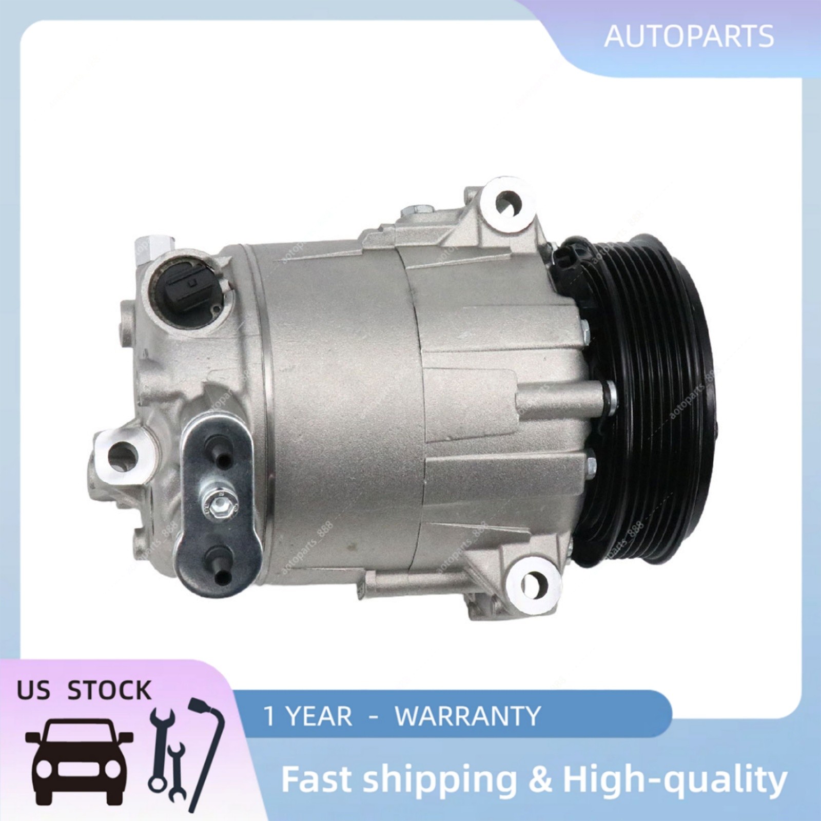 Maserati Ghibli Compressor with bracket