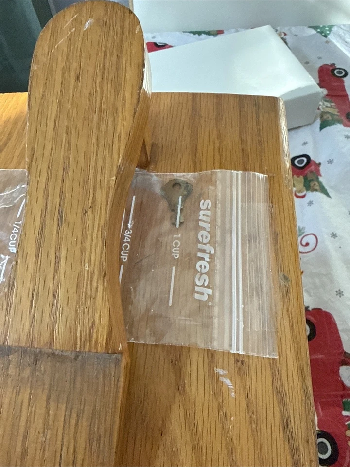 Caja de madera de roble Griffin ShineMaster Shoe Shine de colección - Usada muy buen estado Foto 4 de 4