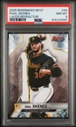 2025 Bowmans Best Paul Skenes Lazer Refractor /350 PSA 8