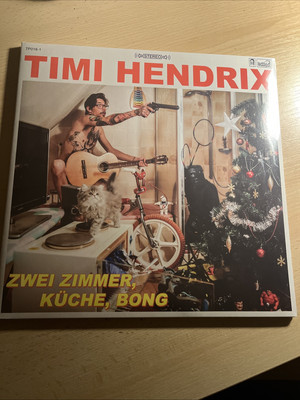 Timi Hendrix - Zwei Zimmer, Küche, Bong - White Vinyl 2LP - OVP