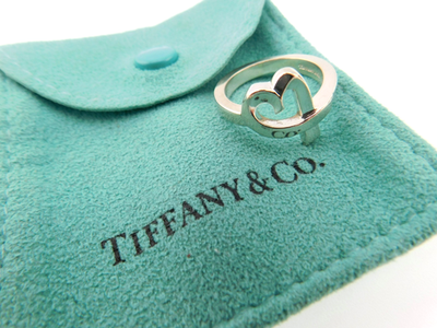 Tiffany & Co Paloma Picasso 925 Sterling Silver Loving Heart Ring