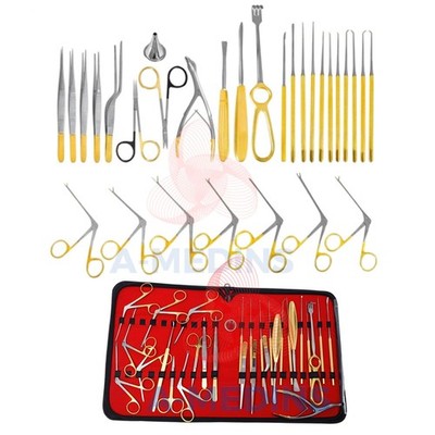 Tympanoplasty Instruments Set, ENT Micro Ear Surgery Set A+ German Quality