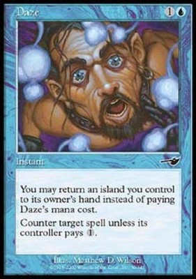 Daze - Light Play MTG Nemesis