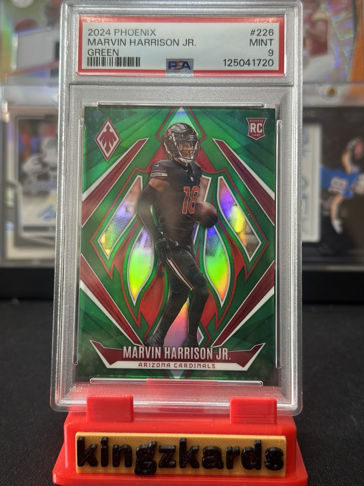 2024 Panini Phoenix - Rookies Marvin Harrison Jr. #226 Green /25 (RC)