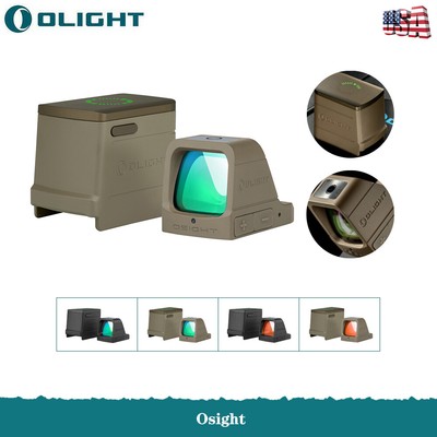 Olight Osight 3 MOA Green / Red Dot Sight Open Reflex Sight with Charging Cover
