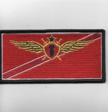 4" NAVY VFA-41 BLANK WSO NAME TAG EMBROIDERED PATCH