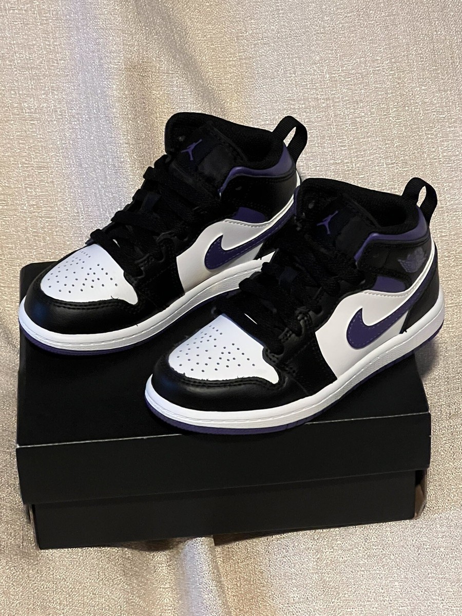 Nike Air Jordan 1 Mid ブラックサイズ23.5cm Nike Air Jordan 1 Mid Dark Iris - Size 11C (PS) PreSchool