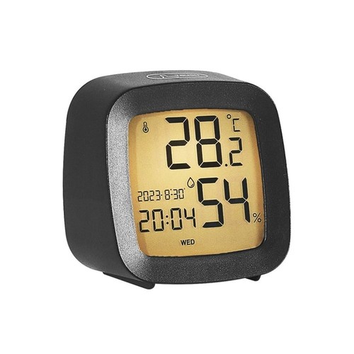 Humidity Monitor Convenient Small Alarm Clock Lcd Display Led Alarm Clock - Picture 13 of 16