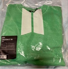 BTS Official POP UP Basic V Sweatshirt 13 Green Size L Very Rare New