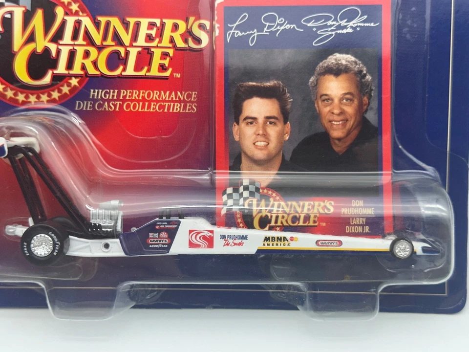 Winner's Circle Don Prudhomme/Dixon Jr. Snake Top Fuel Dragster 1997, 1:64 nuevo en caja Foto 3 de 4