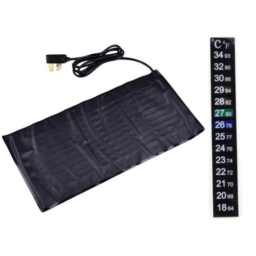 TopBrewing™ Heat Pad Mat & Thermometer Home Brew Beer Wine Cider