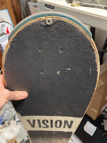 Original 1980's Vision Shredder 10 Concave Skateboard Deck - Picture 3 of 8