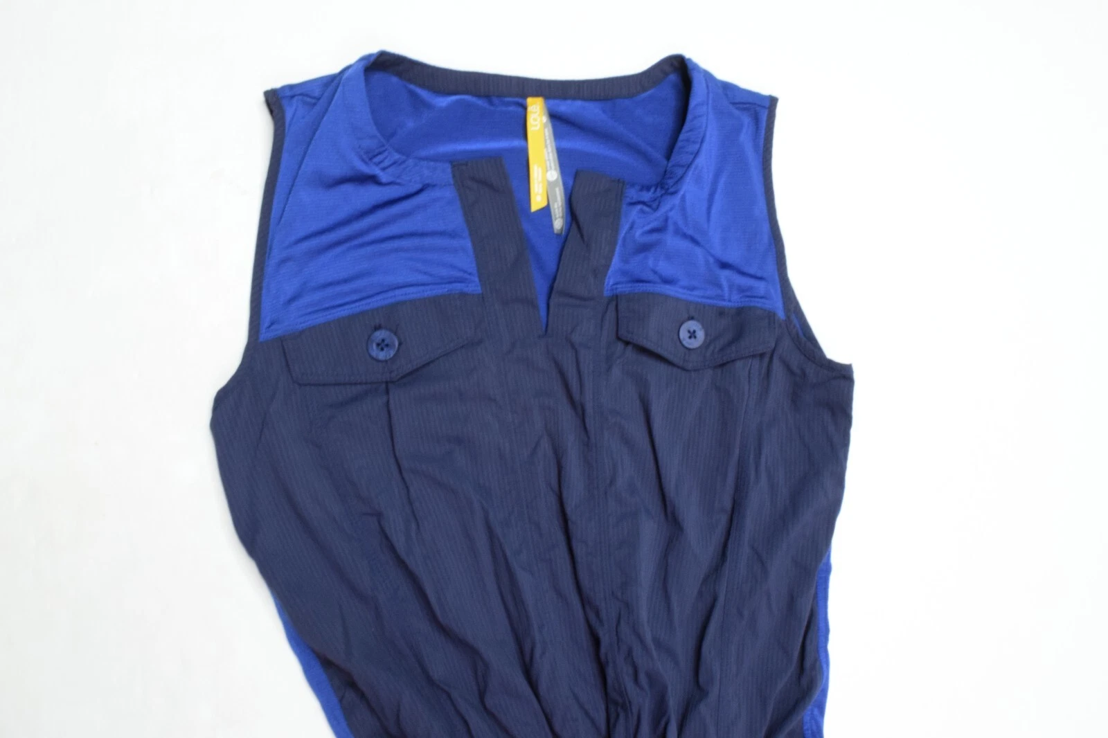 lole sports dress sleeveless v-neck quickdry 4-way stretch 