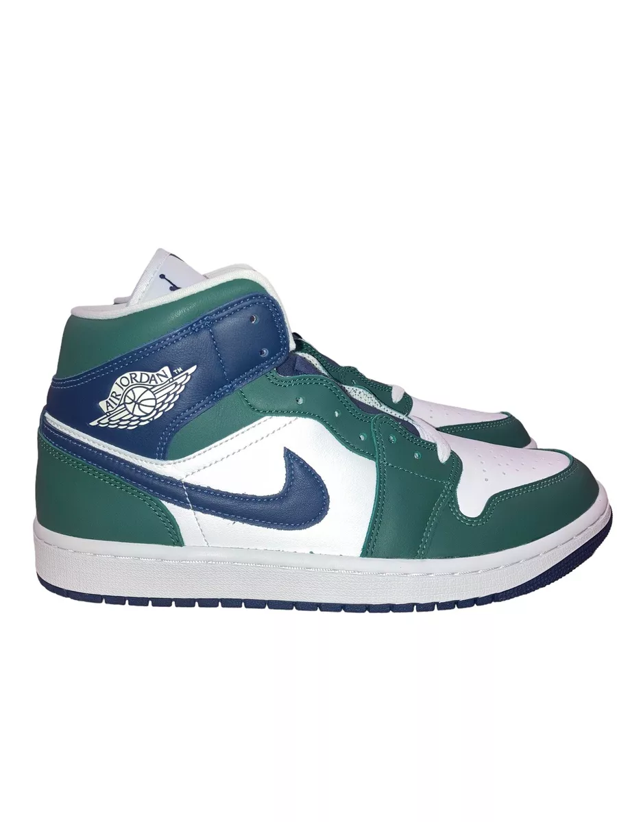Navy green cheap jordans