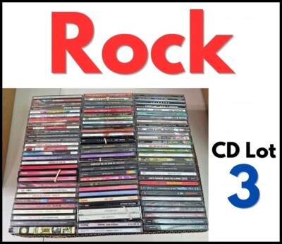 Buy 5 Get 6th FREE Rock CD Lot #3 You Pick Choose Titles Add To Cart - Clearance