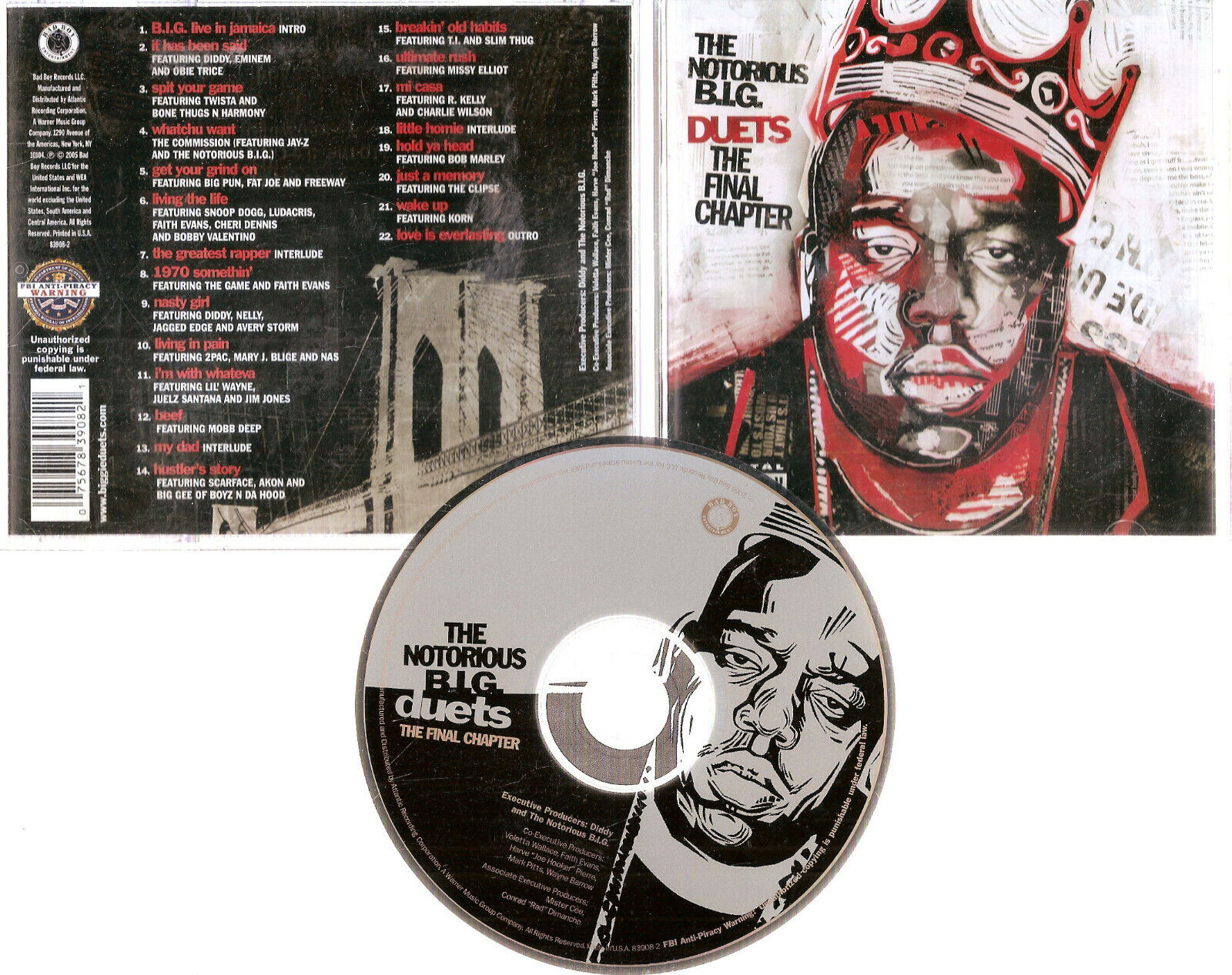 The Notorious B.I.G. - Duets: The Final Chapter (CD, 2005) #0921CI