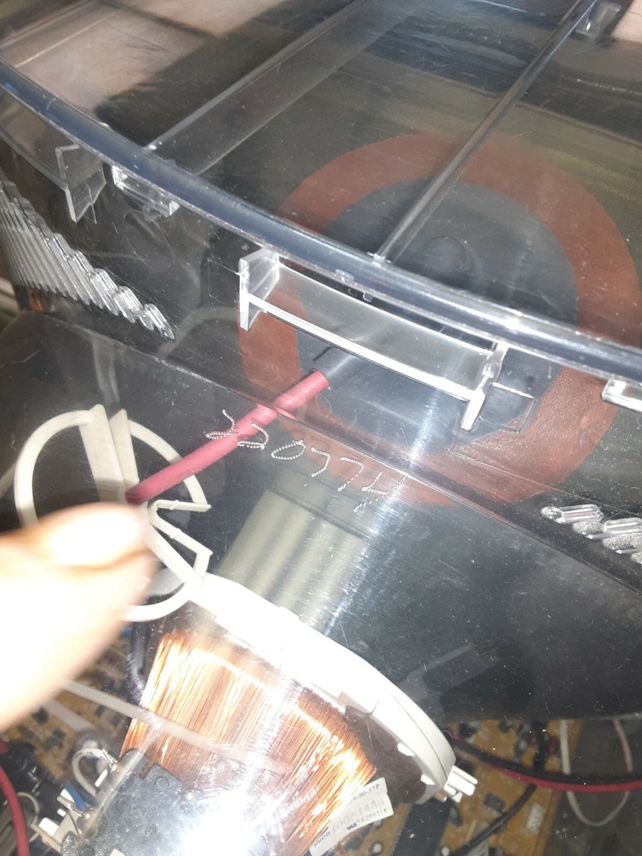 TV SDTV couleur RCA 13” voir à travers CLEAR Prison J13805CL RETRO