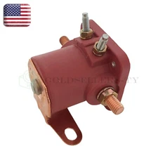 12V Heavy Duty Solenoid Relay Red Fits For Ford Starter Car Truck SW3 SNL135