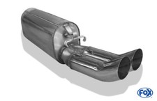 Fox Auspuff Sportauspuff Endschalldämpfer für Opel Calibra A/ Calibra A 4x4 2,0l