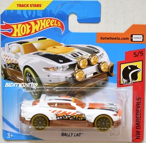 rally cat hot wheels
