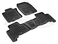 Gummi-FußMatten Gummimatten FüR Toyota Land Cruiser Ab 2010 J15 Hohe Automatten