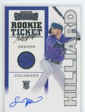 2020 Panini Contenders Retro 1998 Rookie Draft Ticket Sam Hilliard RC Auto