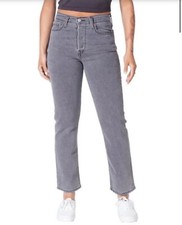 Levi  s Wedgie Straight Button Fly Jeans Mid-Rise Size 25 X 28 Cosmic Comet