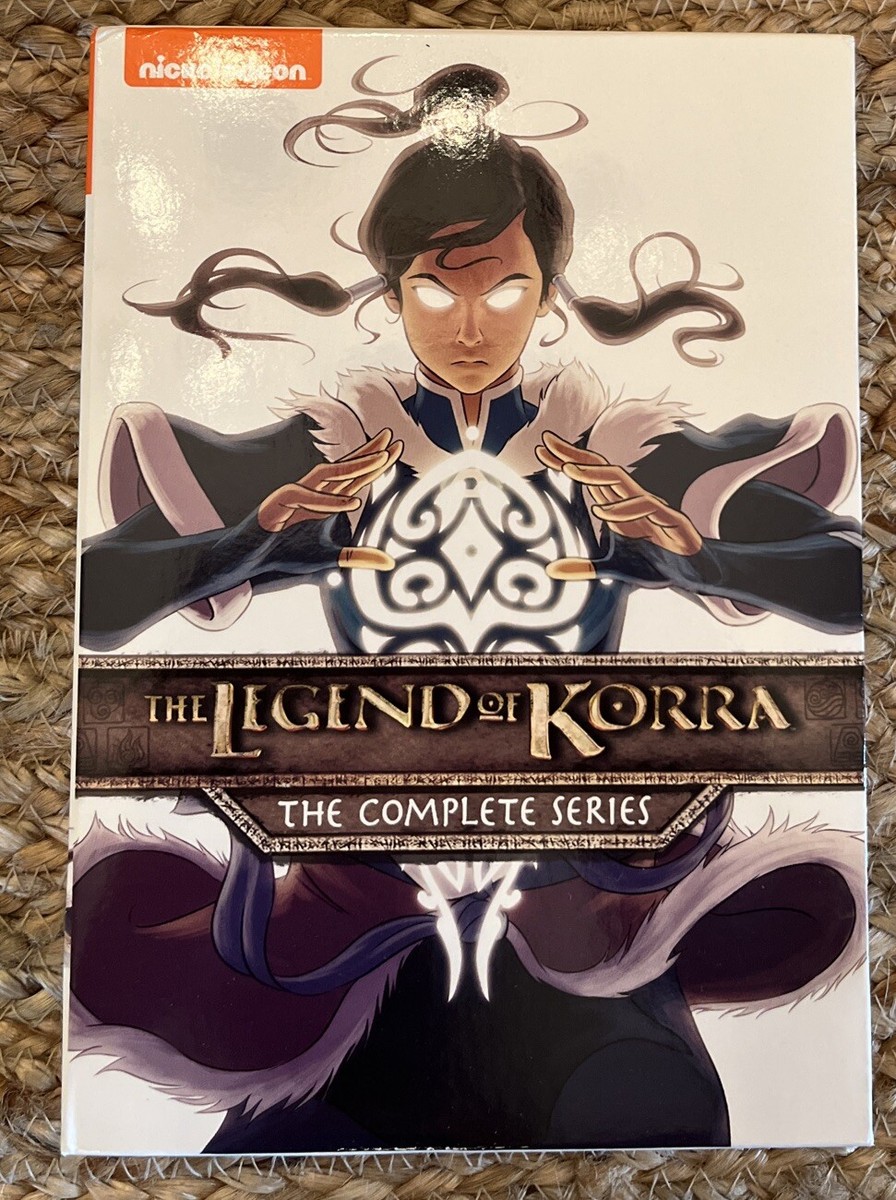 The Legend of Korra The Complete Series DVD Nicklelodeon GREAT