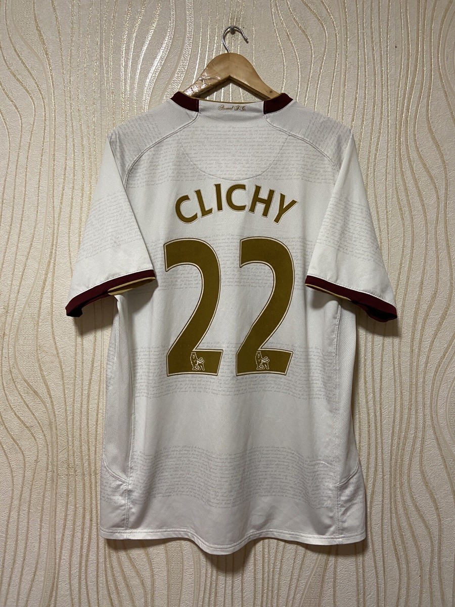 ARSENAL 2007 2008 AWAY FOOTBALL SHIRT SOCCER JERSEY NIKE