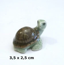 tortue en porcelaine, figurine de collection, turtle, schildpad  Gtp17-20