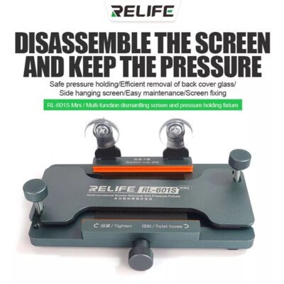 RELIFE RL601S MINI Dismantling Screen Pressure Holder Fixture Removal Phone Back