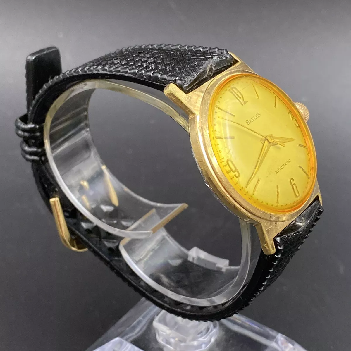 Vintage baylor automatic watch hot sale