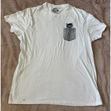 Crazy Dog Men’s Top Size XL White
