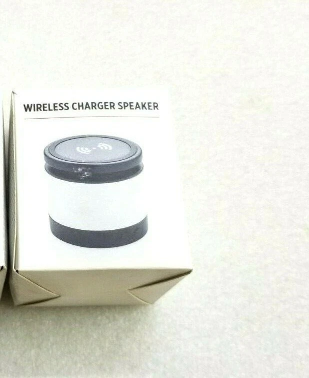 XD Wireless Charger Bluetooth Speaker White